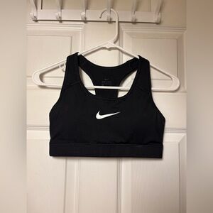Nike Black Sports Bra, like new, size CH Small